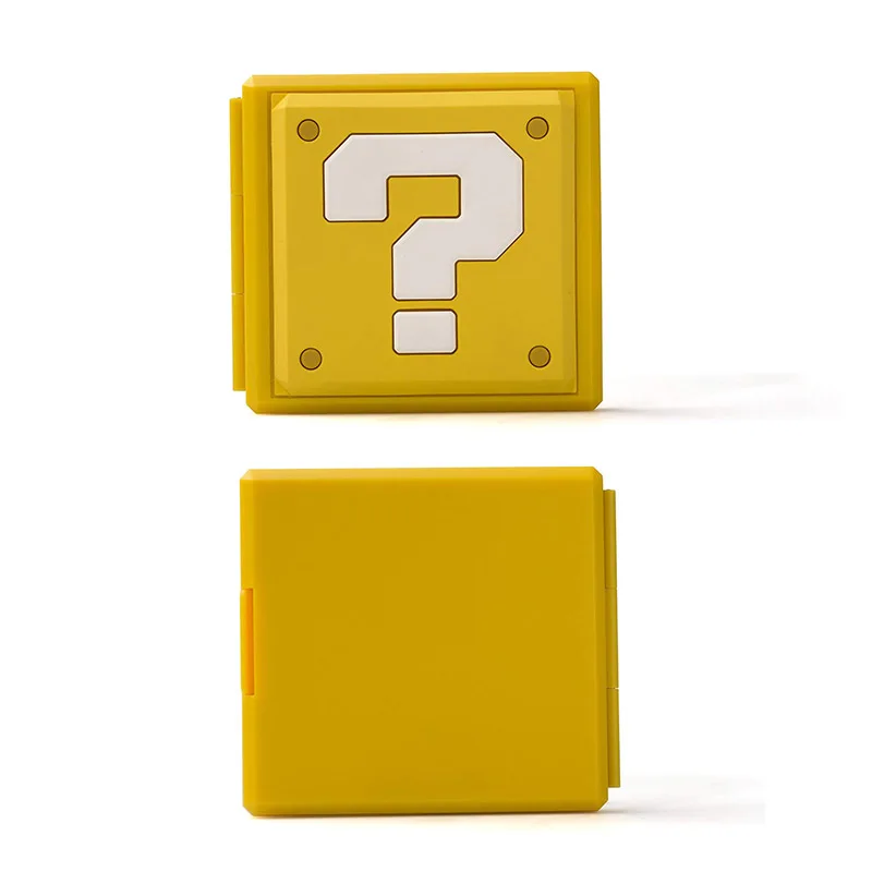 Портативный чехол для игровых карт с блоком вопросов для kingd переключатель ударопрочный жесткий корпус коробка для хранения переключатель NS коробка для карточных игр