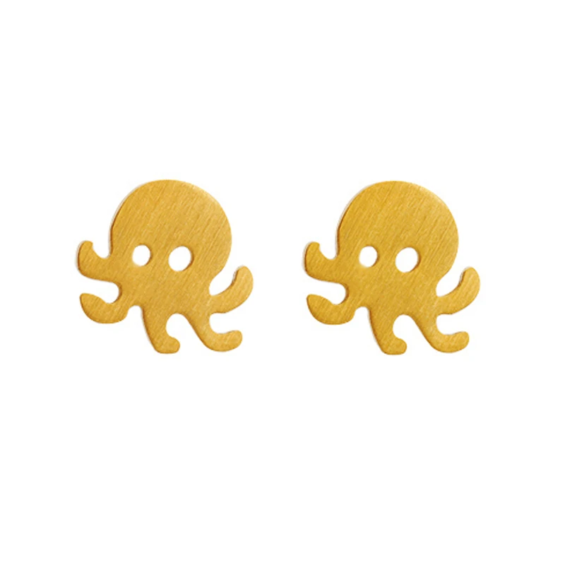 Octopus Stud Earring