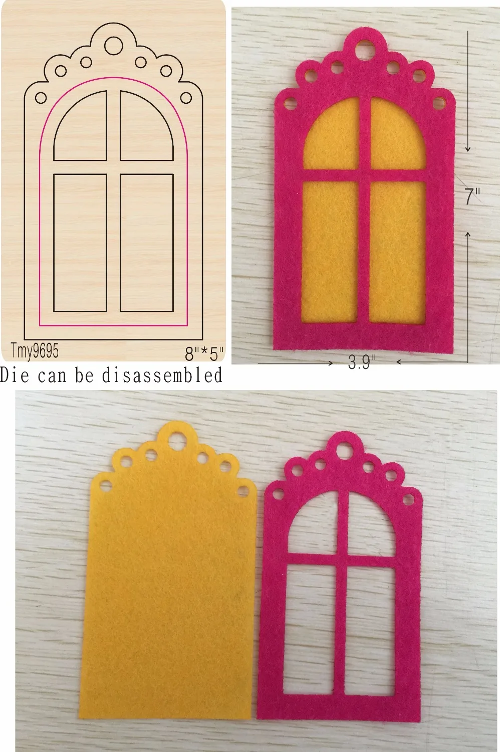 Украшение для дома 6 DIY деревянные штампы/режущий инструмент/форма