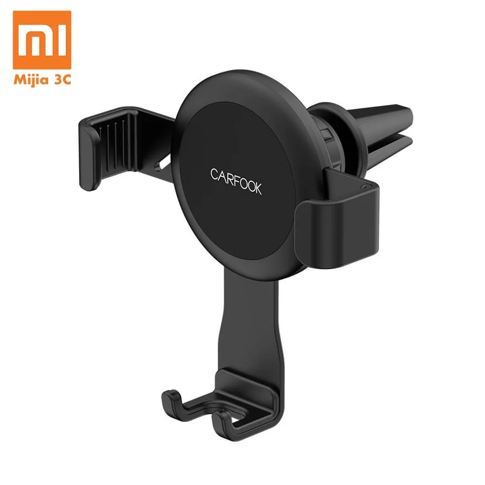 

Xiaomi Mijia CARFOOK Gravity Sensor Car Holder Bracket with G-Sensor One-handed Operation Multi-device Air Outlet Clip Holder