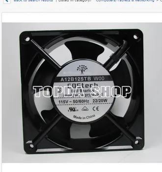 

Original Cooling fan A12B12STB W00 2/20W COSTECH 1pc COSTECH A12B12STB WOO Aluminum frame equipment fan 115V 22/20W