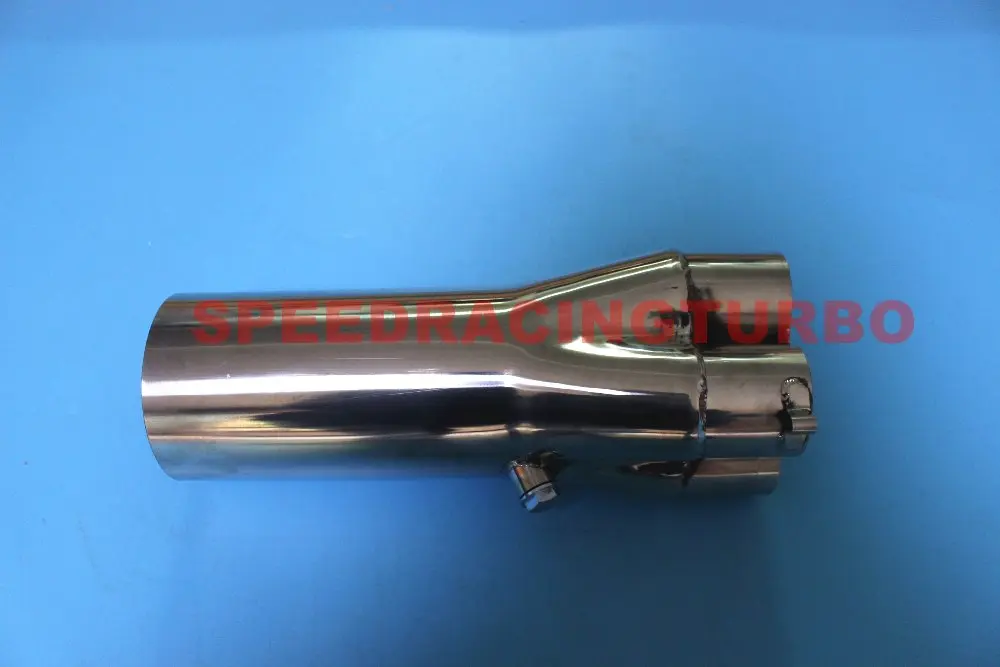 

SPEEDRACINGTURBO EXHAUST HEADER COLLECTOR SLIP ON 2" TUBE 3.5" SINGLE NEW