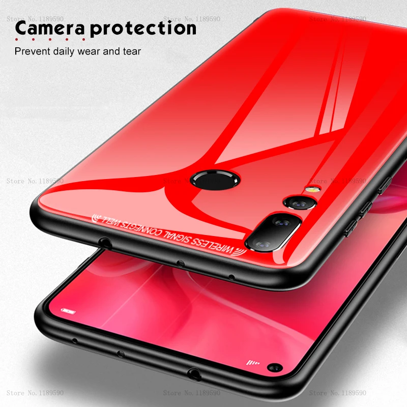 

Tempered Glass Phone Case For Huawei Honor 10 8 9 Lite 8X Luxury Silicone Frame Back Cover For Huawei Honor 10 8 9 Lite 8X Case