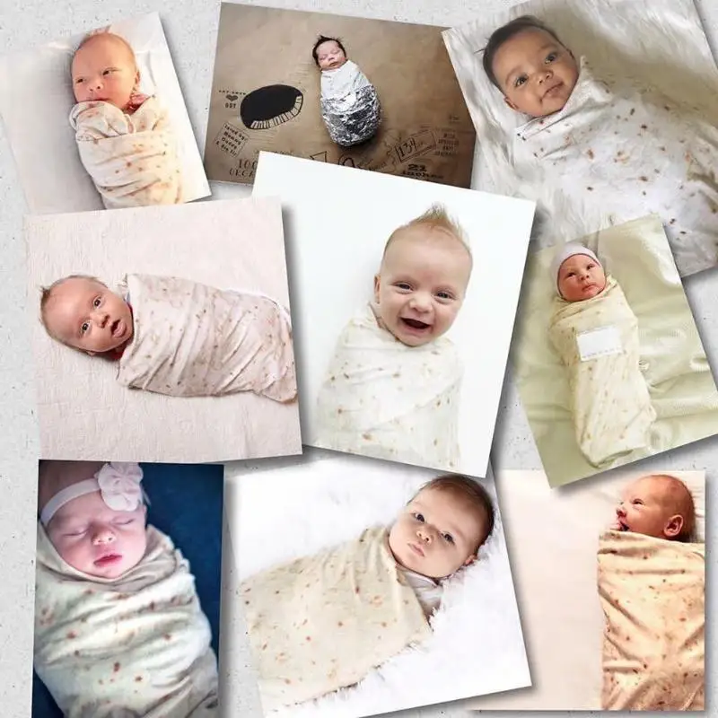 Новинка пледы одеяло для новорожденных подставки фотографий Творческий Pisa бра стиль хлопок текстура детский спальный мешок обертывания