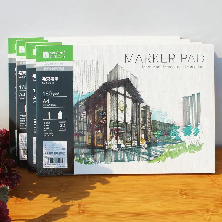 STHNEW 32 pages A4 Marker Pad paper for marker pen thick paperpaper