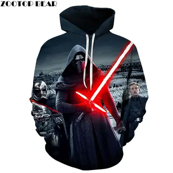 

Star Wars Red-haired Sword 3D Printed Mens Pullover Sweatshirt Clothing for Men Custom Pullover Hoodie Drop Ship ZOOTOP BEAR