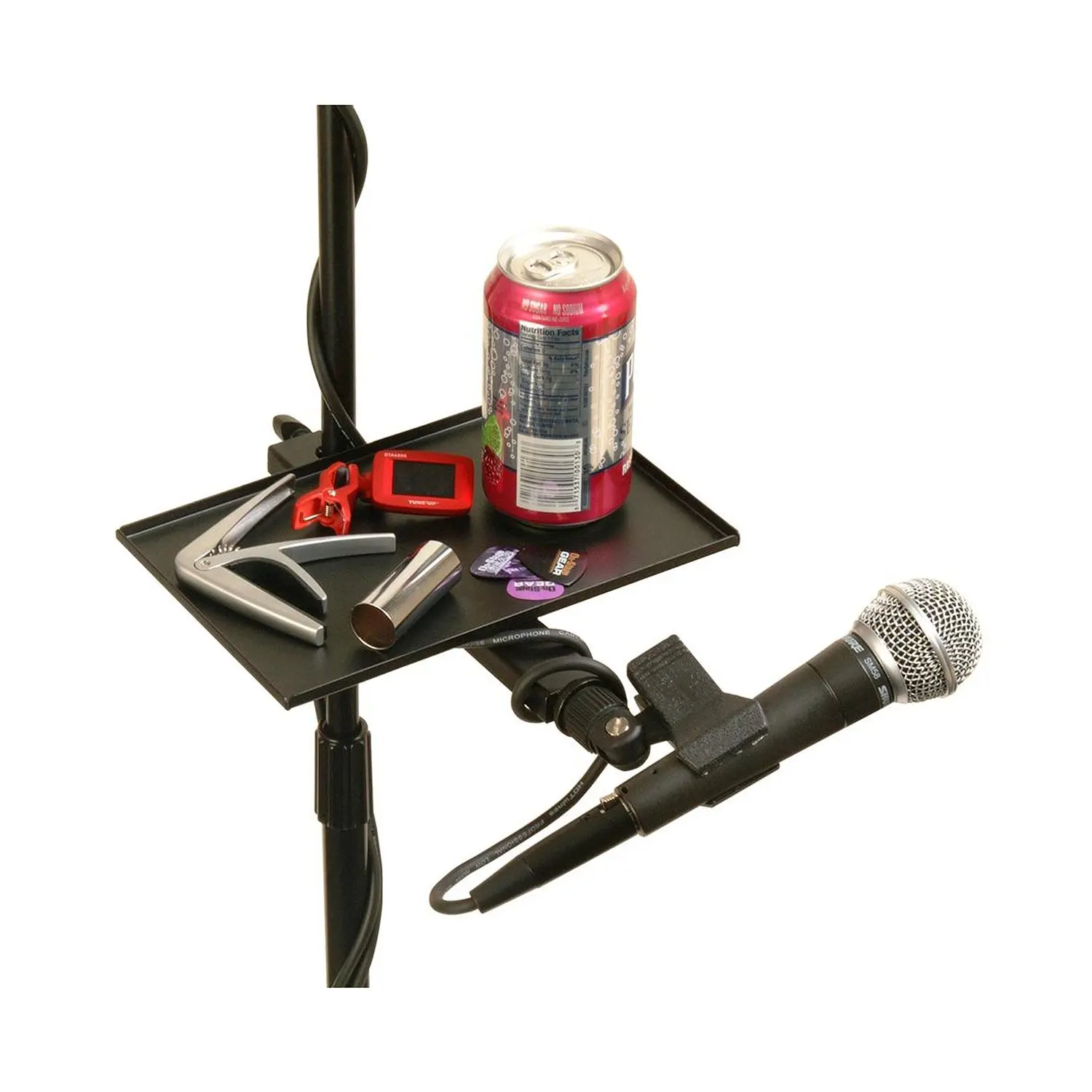 On stage On Stage MST1000 U Mount Microphone Stand Tray-in Guitar Parts