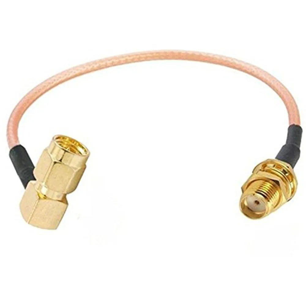 Buy SMA Female Bulkhead to SMA Male Right Angle RF