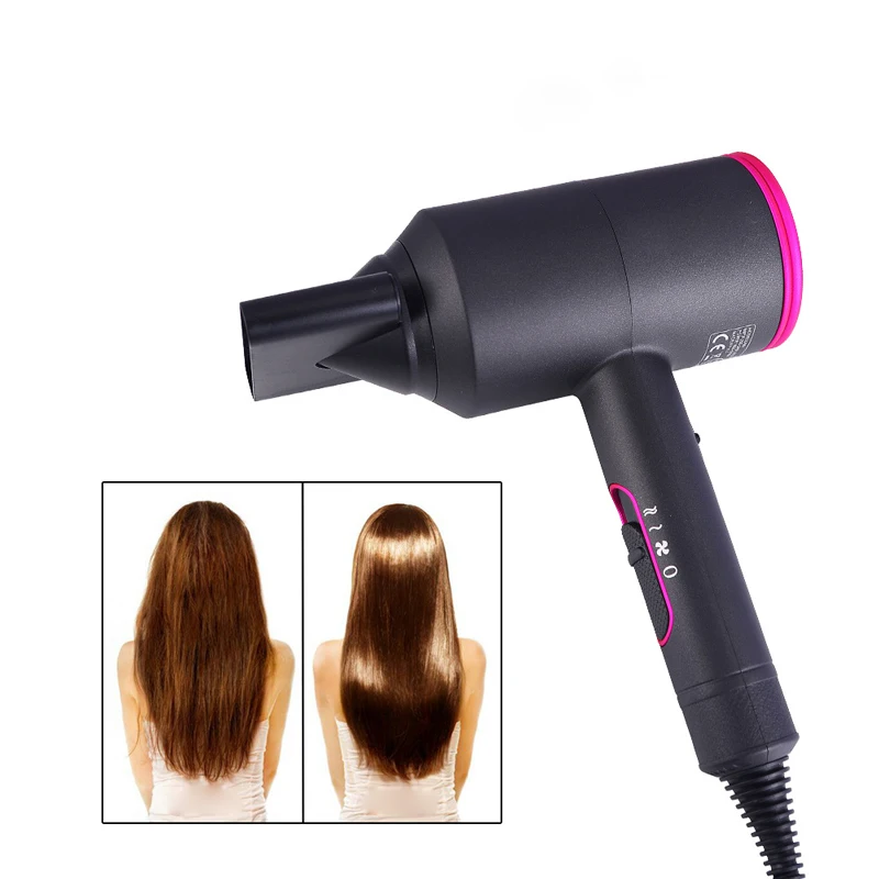 

Electric Hair Blow Dryer Volumizer Quick-drying Hair Care Tool Air Blower Electric Hot Cold Wind Salon Hair Styling Accessories