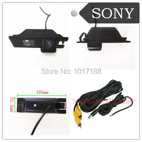 Car Rear View Reverse Parking Camera Waterproof LED Night Vision SONY CHIP For Vauxhall OPEL Astra Corsa Meriva Vectra Zafir | Автомобили