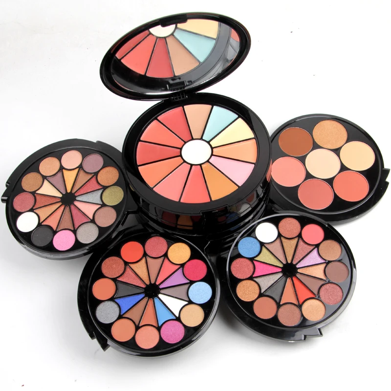 

Miss Rose Makeup Palette Set 72 Colors Matte Shimmer Eyeshadow + Bronzer Blush + Concealer + Lipstick + Face Powder Make Up Kit