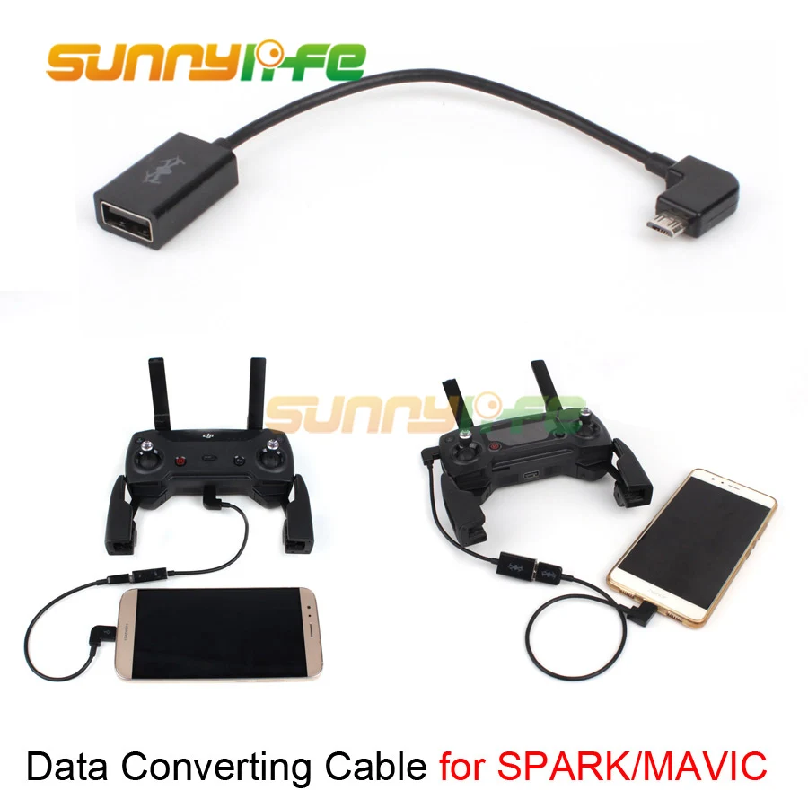 Remote Controller Data Converting Line Data Cable for DJI SPARK MAVIC PRO AIR Drone Parts