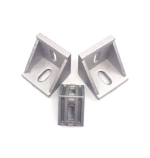 10pcs 2020 corner free shipping Aluminum Angle Bracket for Profile Extrusion or 2028 Series | Обустройство дома