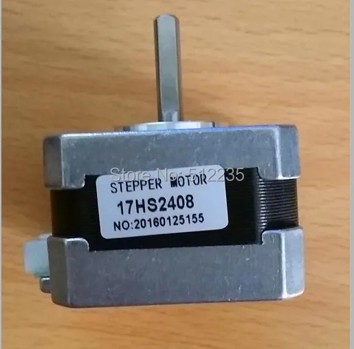 

100 pcs / lots 17HS2408 4-lead Nema 17 Stepper Motor 42 motor 42BYGH 0.6A CE ROSH ISO CNC Laser Grind Foam Plasma Cut