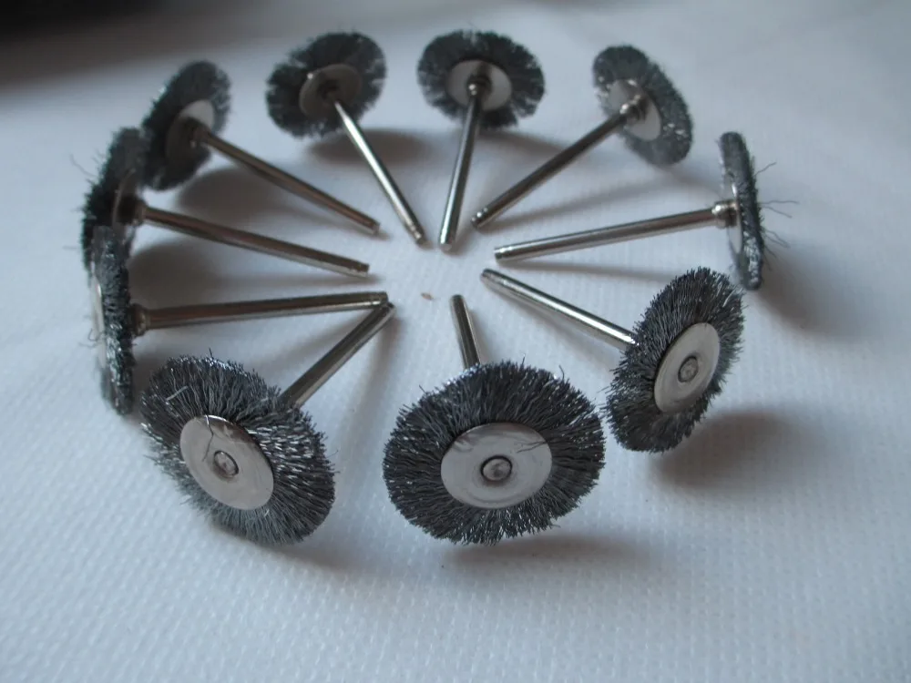 Fixmee 50pcs Stainless Steel Wire Wheel Brushes for Die Grinder ...