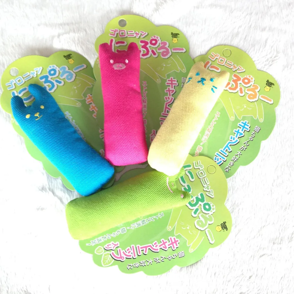 Interactive Fancy Catnip Cat Pillow Toy Teeth Grinding Claws For Pets