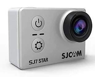 SJCAM SJ7 Star 4 K 30fps 2," сенсорный экран дистанционного Ультра HD Ambarella A12S75 30 м водонепроницаемая Спортивная Экшн-камера - Цвет: Серебристый