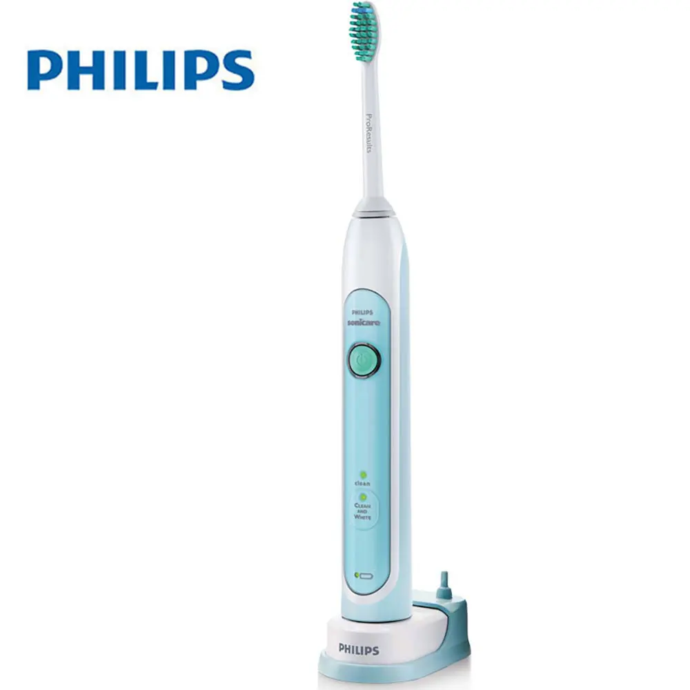 Электрическая зубная щетка Philips Sonicare HealthyWhite Easy-stay HX6711 с 31000 р/м 2 режимами интеллектуального синхронизации водонепроницаемый для A