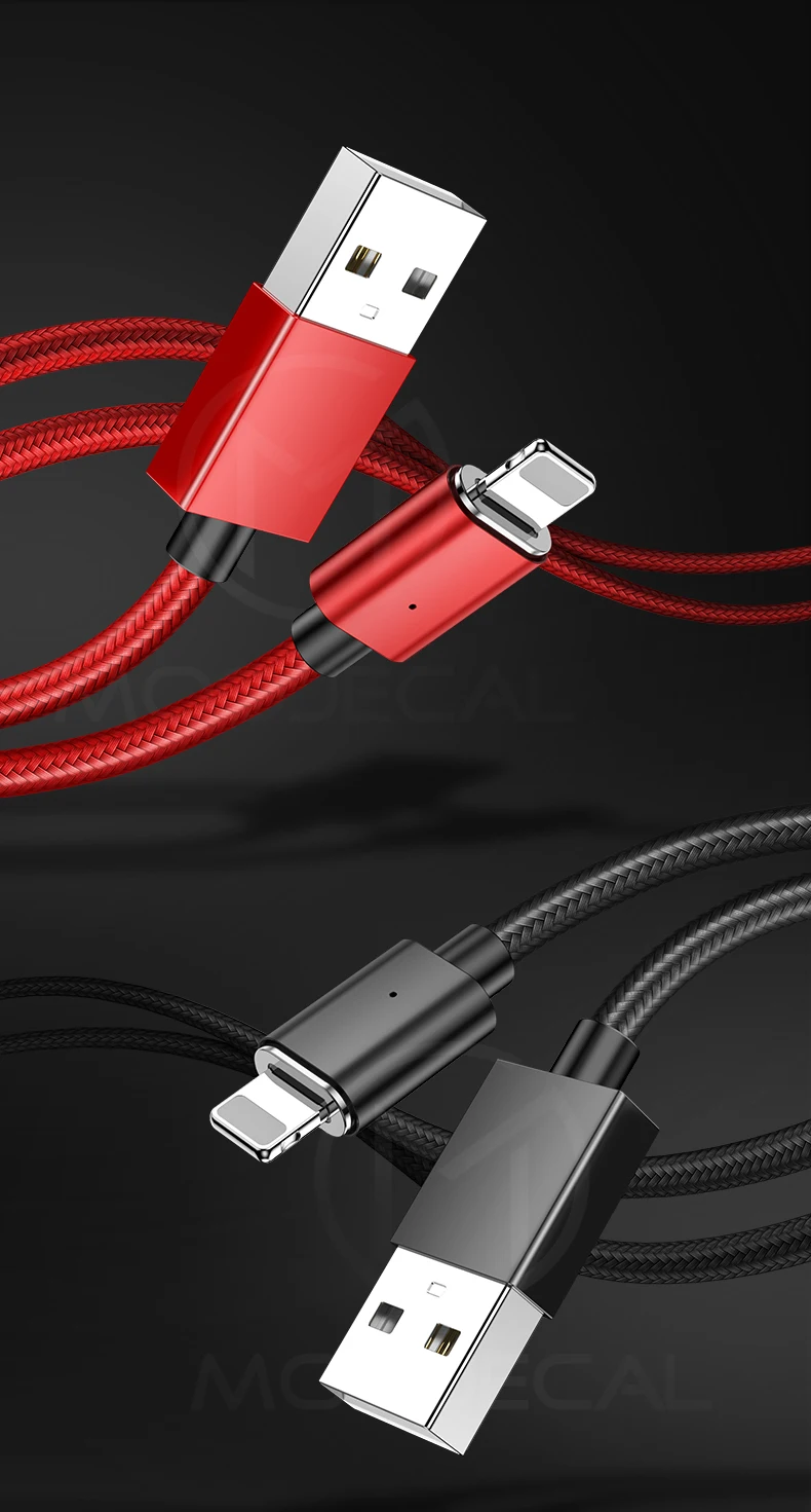 MOOJECAL, магнитный кабель USB кабель с нейлоновой оплеткой Магнит Micro USB кабель для быстрой зарядки и передачи данных линии Зарядное устройство для подключения кабеля к кабелю для Xiaomi samsung Android