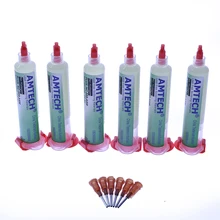 Паяльная паста AMTECH NC-559-ASM без флюса очистка низкодымовая паяльная станция BGA обычно используется 559 флюс