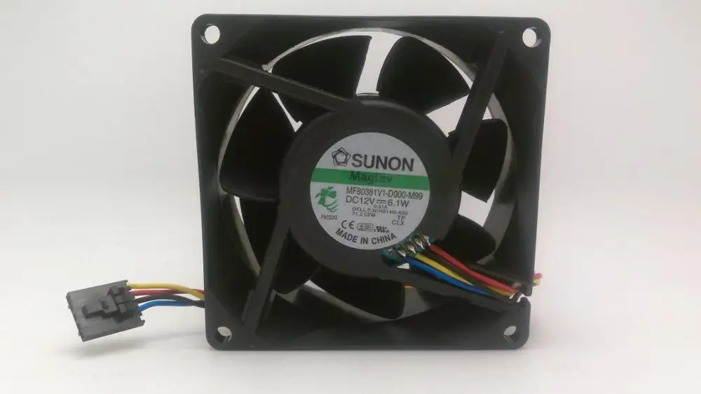 Original Sunon MF80381V1 D000 M99 for Dell H814N A00 2U font b server b font cooling
