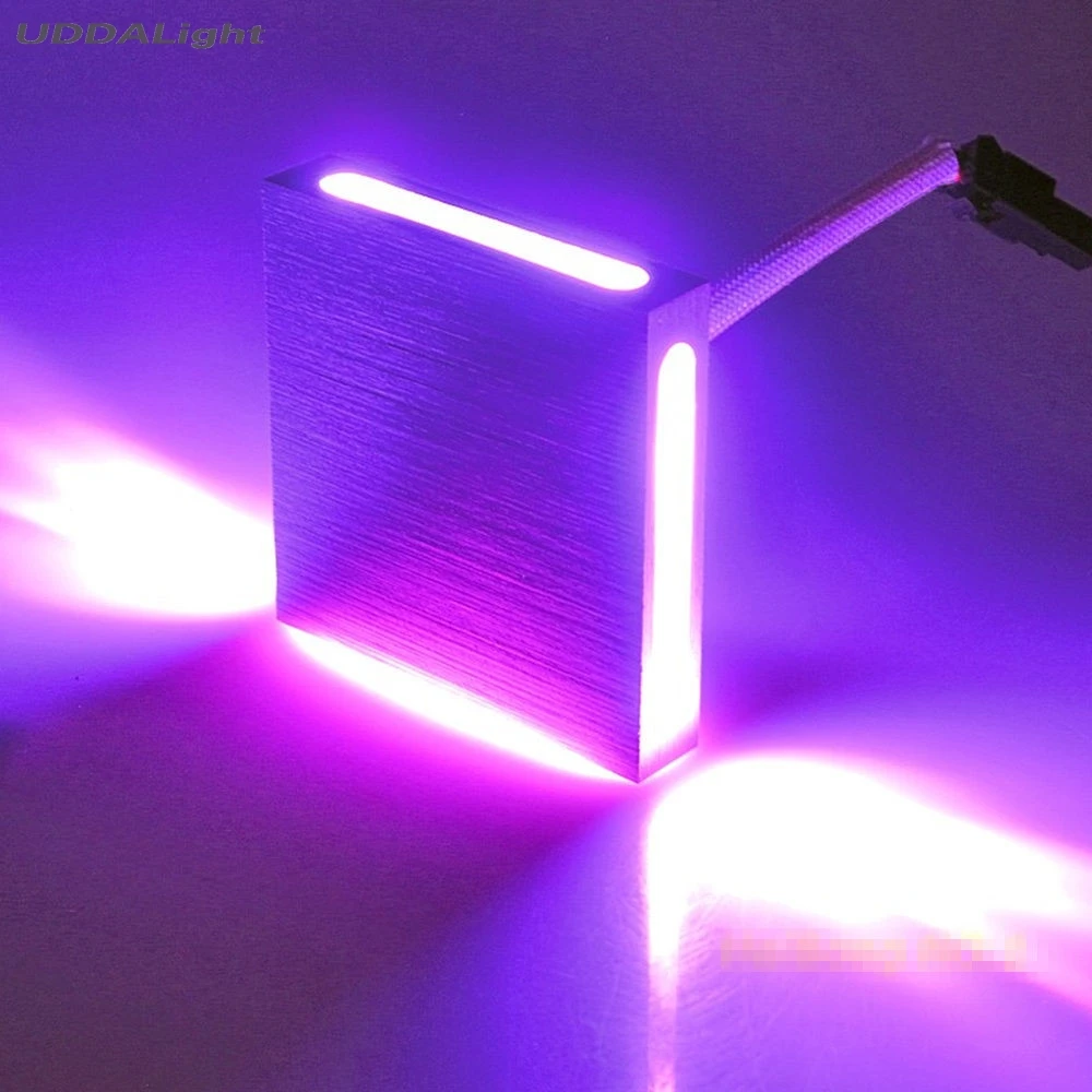 Угловой светильник 1 3W CREEE/Тайвань Светодиодный AL deco лампа лестницы скидка 30%|light