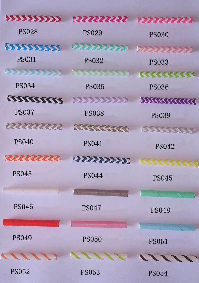 paper straw color 2