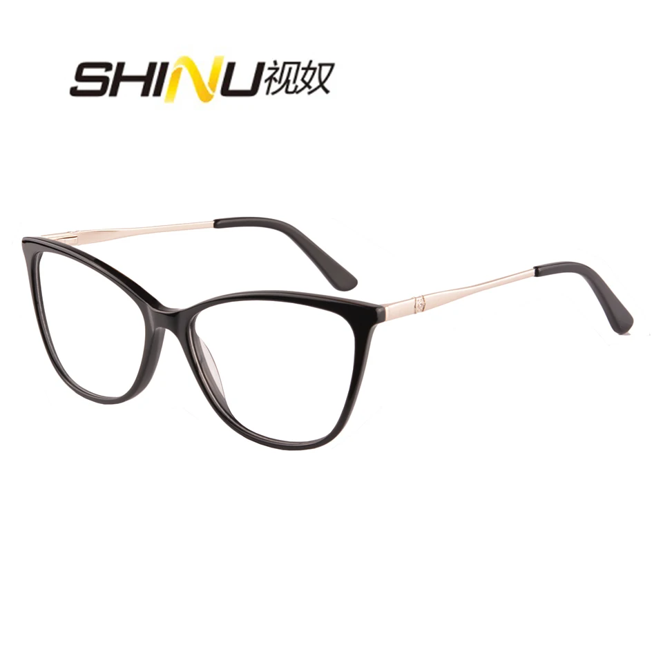 

SHINU customized glasses women acetate eyewear anti blue rays photochromic polarized sunglasses prescription glasses men women