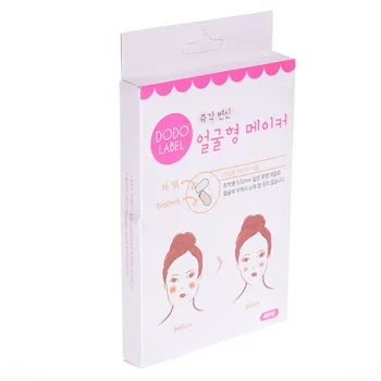 

40 pcs/set V Shape Face Label Lift Up Fast Work Maker Chin Adhesive Tape Face Lift Tool New Invisible Thin Face Facial Stickers