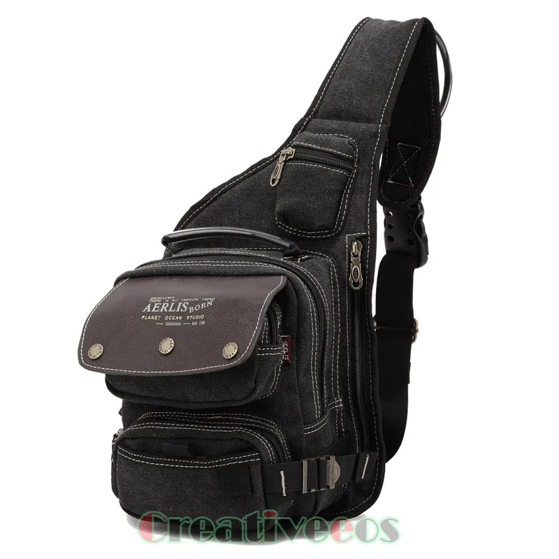 Buy Men Canvas Military Travel Riding Motorcycle Cross