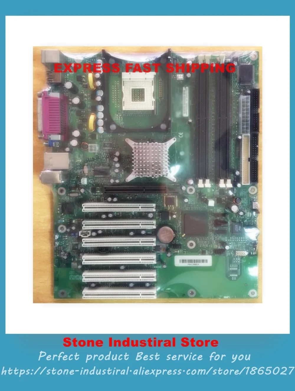 D865GBF D865PERC 865G 6 * PCI 478 плата Интегрированная Ethernet протестированная Рабочая D865GBF/D865PERC