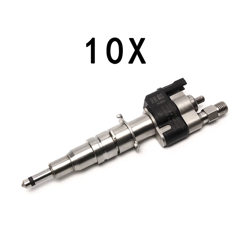 Triclicks 10x Genuine Fuel Injector Fuel Injectors Fit BMW N54 650i 740i 750i X5 X6 13538616079