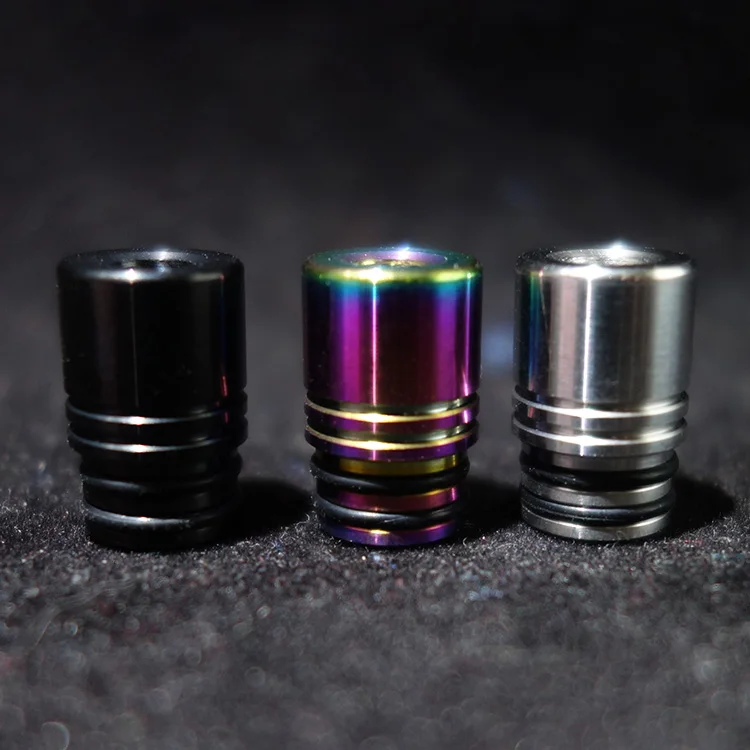 Buy 1pc 510 metal drip tip mini size stainless steel