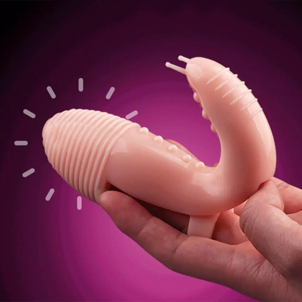 Spike Soft Silicone Finger Vibrator G Spot Vagina Stimulator Adults Sex Toy can stimulate your spot and vagina | Красота и здоровье