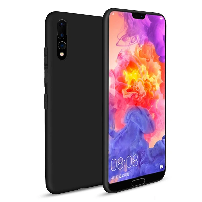 

Black Coque For Huawei P8 P9 P10 P20 Mate 10 20 Lite Pro Y6 2017 Nova 3 3i For Huawei Honor 8X 6A 7A Pro 9 10 Lite Silicone Case