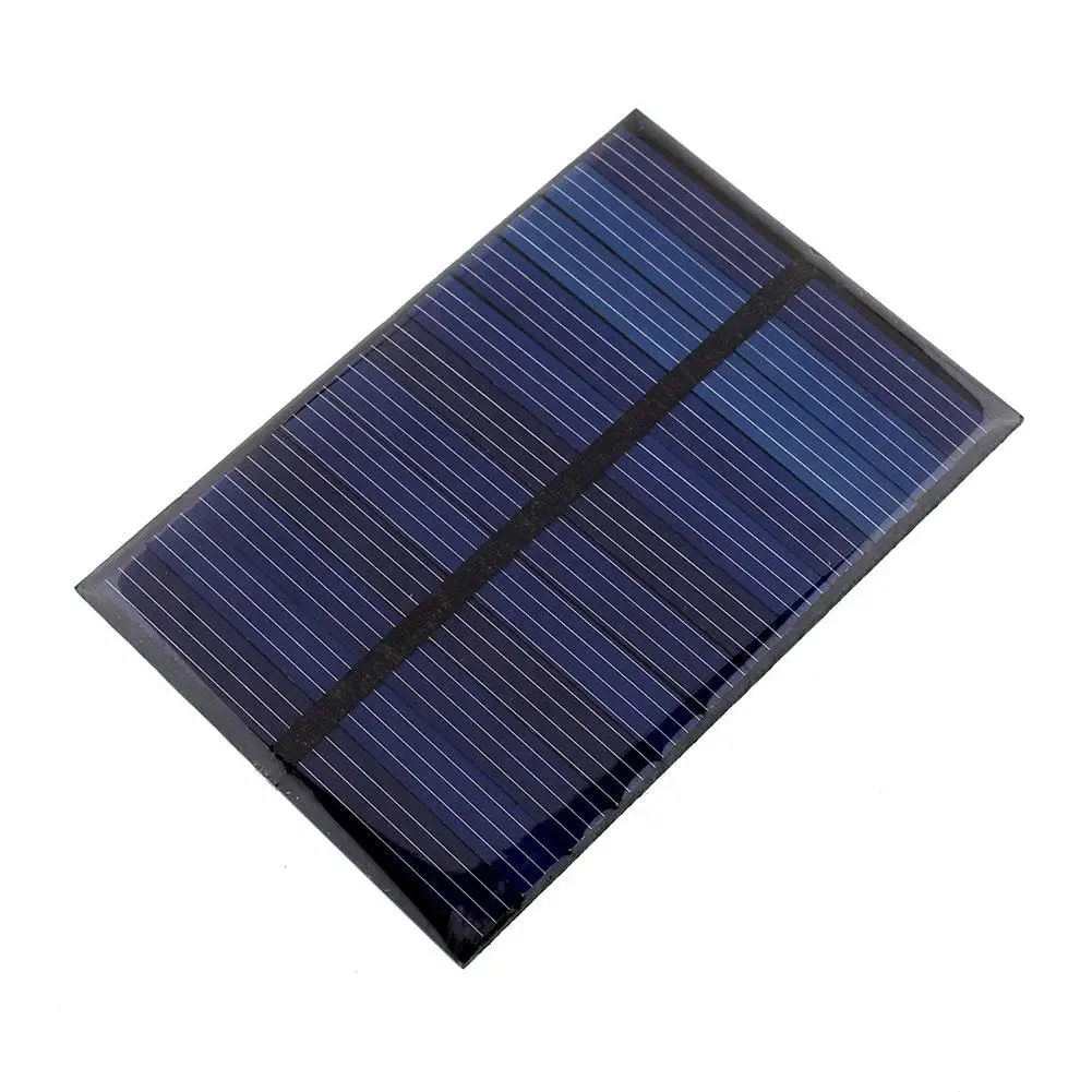 

Panel 6V 0.6W Charger DIY for Phones Solar Light Portable Battery Toy