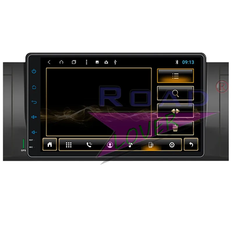 Discount rOADLOVER Android 8.1 Car PC Multimedia Audio For BMW E39 2003-2012 Stereo GPS Navigation Autoradio Player Magnitol 2 Din NO DVD 5
