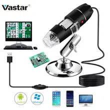 1600X мегапиксели USB микроскоп 1000X 5000X цифровой паяльный микроскоп камера 8Led эндоскоп Лупа для Android MAC окно