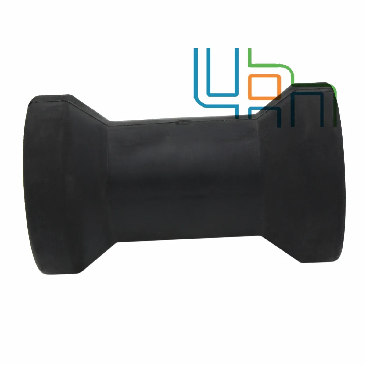 

Boat Marine Trailer 5" Length Spool Roller With 5/8" Shaft Size Black Rubber