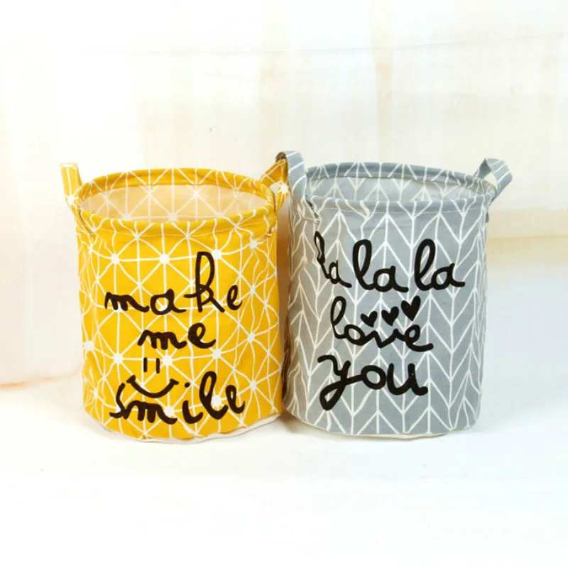 Special Offer New Creative Medium Storage Basket Printing Cotton
