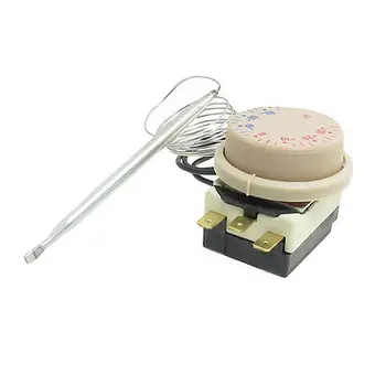 

Adjustable Dial -30 to 30 Celsius Capillary Thermostat AC 250V/16A 400V/10A