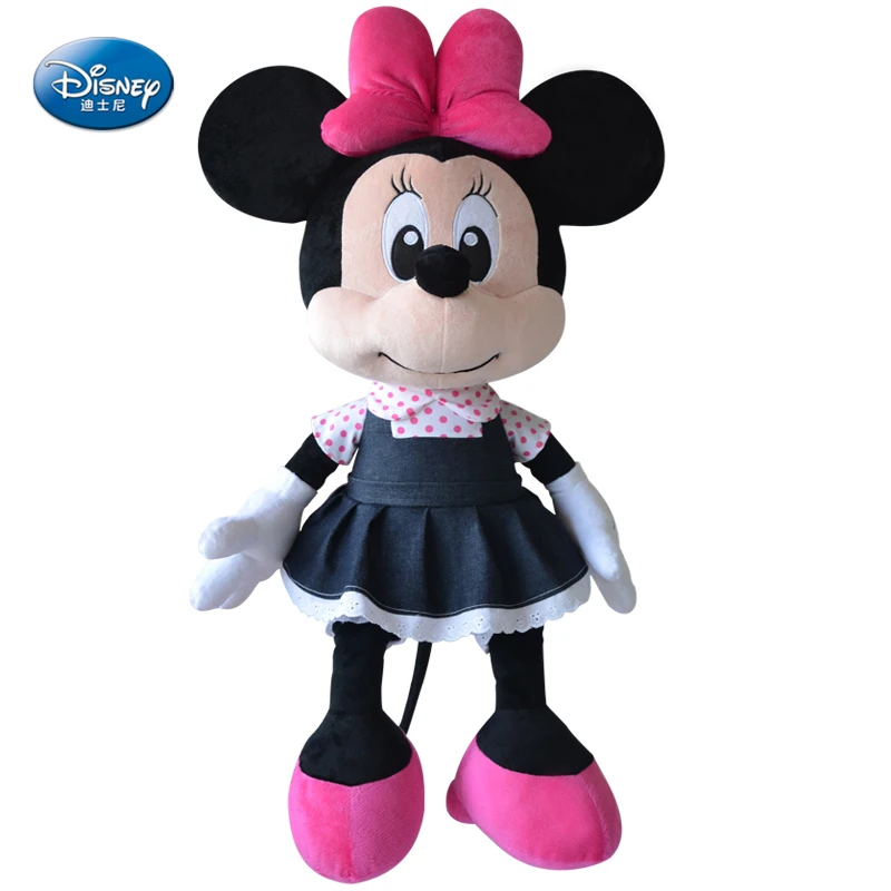 Оригинальная Disney Микки Маус джинсовая кукла мышки Минни детский подарок на день