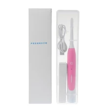 9 шт./компл. Ультразвуковая электрическая зубная щетка USB Зубная щётка Oral очищающий, отбеливающий инструменты белого цвета с 3 головки AC 110-240 V