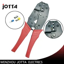 

WX-03C Rachet Crimping Plier For Insulated Terminal Capacity 1.0-6 mm2 20-10 AWG European Style