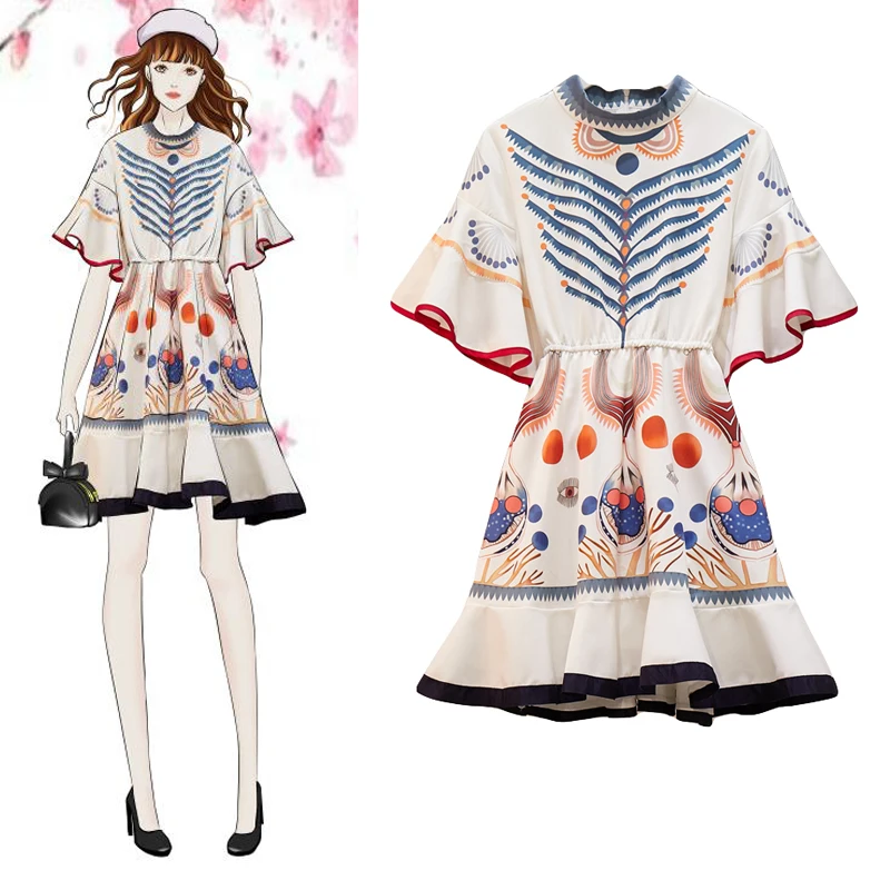 

Womens Dresses New Arrival 2019 Summer Dress Plus Size Vintage