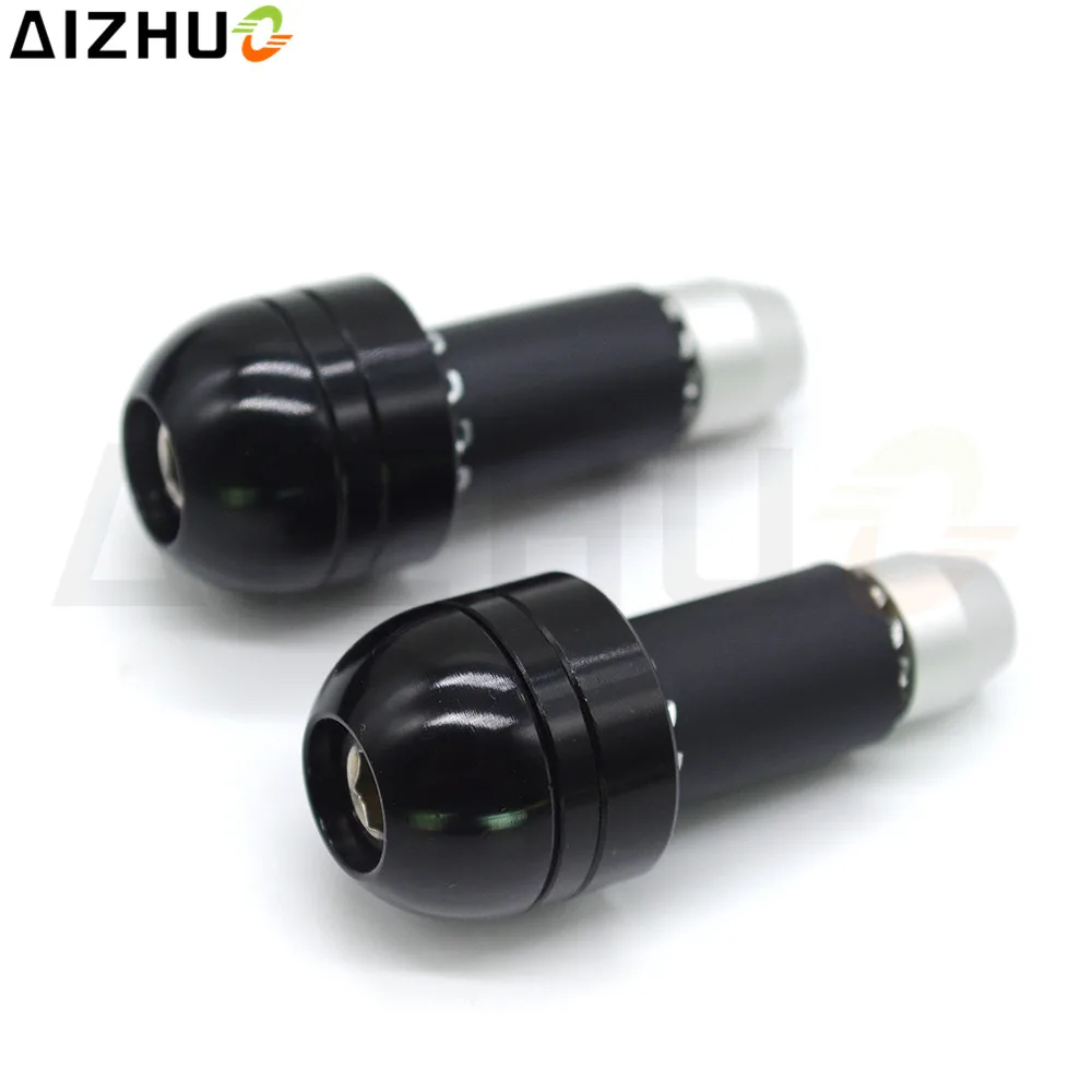 Motorcycle Handlebar Ends Solid Metal 22mm Handle Bar End Slider Plug For Yamaha Nmax Xmax MT03 MT07 Ducati monster 696 796 821