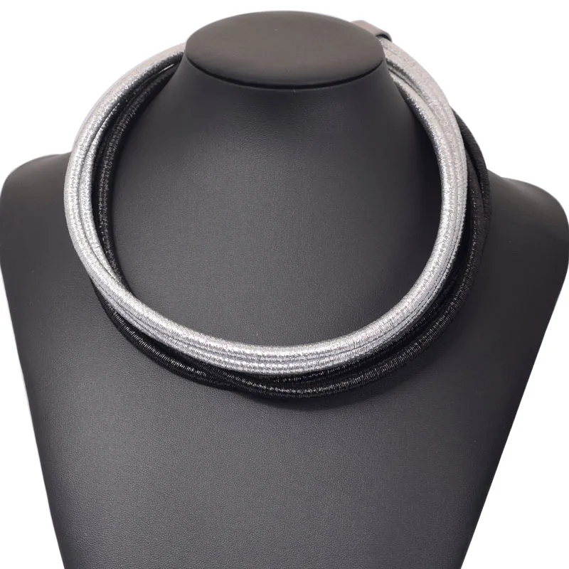 Miasol, роскошное ювелирное изделие от известного бренда, многослойный веревочный ожерелье s, женское колье-ошейник, Макси ожерелье, ювелирные изделия Ким Кардашьян