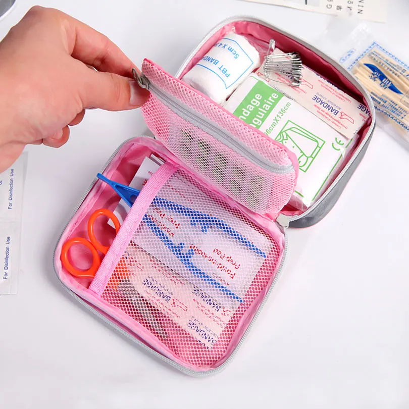 Person Portable Outdoor Waterproof First Aid Kit Bag For Family Travel Home Car Survival Emergency Kits Medicine Chest Treatment