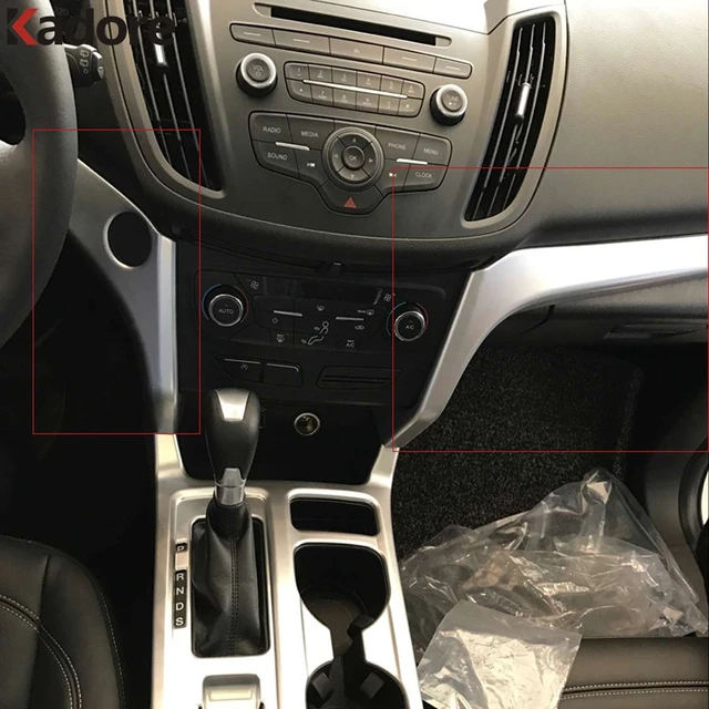 Accessories For Ford Escape Kuga 2017 2018 2019 Abs Matte Interior Accessories For Ford Escape Kuga 2017 2018 2019 Abs Matte Interior Center Control Cover Trim Panel Decoration Car Styling