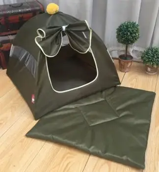 

New style summer portable foldable pet tent playpen outdoor Indoor tent for cat small dog puppy tents cats nest toy house